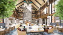 HeartSong Lodge & Resort Lobby Fireplace